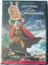 The Ten Commandments ~ Cecil B. De Mille, Widescreen, *Sealed*, 1956 Drama ~ Dvd - $14.85