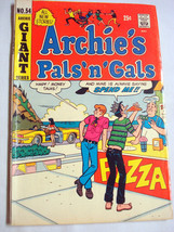 Archie&#39;s Pals &#39;n&#39; Gals #54 1969 Archie Comics VG+ Veronica Meets the Devil - £7.89 GBP