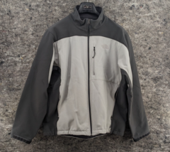 The North Face Mens Gray Apex Bionic Jacket Softshell Coat XL - $57.99