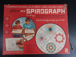 Kenner&#39;s New Spirograph Drawing Set No. 401 Complete Box Kit 1967 Vintage - £22.72 GBP