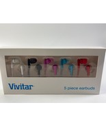 Vivitar Noise Isolating Earbud Headphones w/ Silicone Comfort Earbuds 5-... - $16.72 CAD