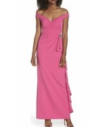Vince Camuto Fuschia Sleeveless long maxi Dress sz 20W - $1,930.52 MXN