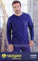 Men&#39;s Long Sleeve Cotton Pyjamas Plus Size Navigare 14280B - $35.48