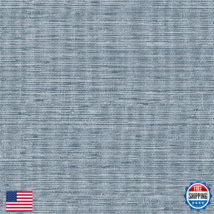 HueBurst Blue Grasscloth Peel &amp; Stick Wallpaper 17.3"x 394" Textured - $46.87