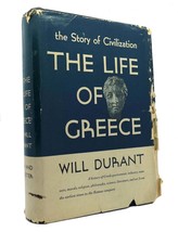 Will Durant The Story Of Civilization The Life Of Greece 1st Edition 9th Printin - £63.28 GBP