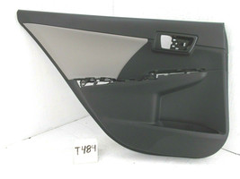 New OEM Rear LH Door Trim Panel 2012-2014 Toyota Camry Black Gray 67630-06780-28 - $163.35