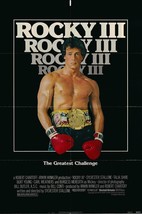 Rocky III original 1982 vintage one sheet movie poster - £258.17 GBP