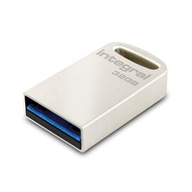Integral Fusion 32 GB USB 3.0 Flash Drive - Silver  - $23.00
