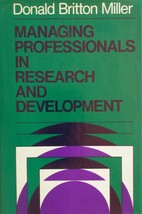 Managing Professionals in Research and Development: A Guide for Improvin... - £3.60 GBP