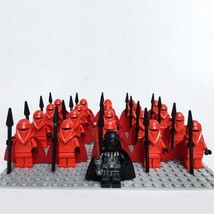 21pcs/set Star Wars Royal Guard troopers of Emperor And Darth Vader Minifigures - £25.94 GBP