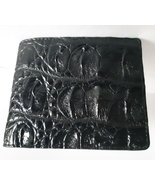 Handmade Black Purse Crocodile Alligator Real Leather Reptile Hand Carry... - $3,725.15 MXN