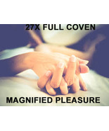 FULL COVEN 100x MAGNIFIED PLEASURE &amp; PERFORMANCE Magick 925 LED BY 98 Witch - $99.77