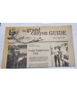 Grand Canyon National Park Vintage Map and Newspaper July 1977 - $13.64 CAD