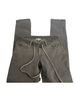 James Perse Womens gray Utility Pants Size 0 denim skinny jeans drawstring - $39.59