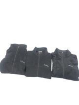 Columbia Men Granite Mountain Fleece Zip Up Gray Size Large LOT OF 3 - $539.87 MXN