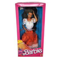 Vintage 1988 Mexican Barbie Dolls Of The World Mattel New In Original Box # 1917 - £44.80 GBP