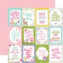 All About A Girl Double-Sided Cardstock 12&quot;X12&quot;-3&quot; - £17.82 GBP