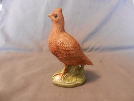 Painted Ceramic Grouse Bobwhite Bird Figurine (M) - £23.60 GBP