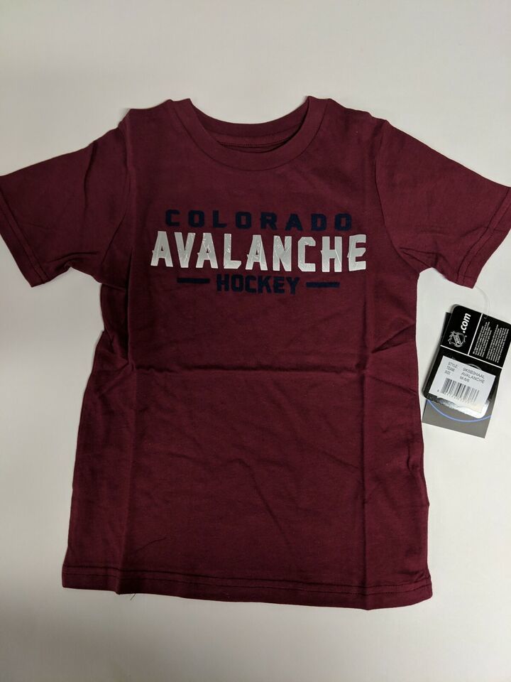 Outerstuff NHL Colorado Avalanche Youth Boys Glacial Short Sleeve Tee, Medium... - £3.85 GBP