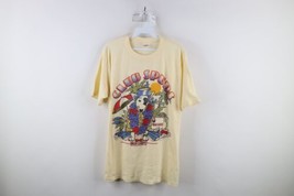 Vintage 80s Mens XL Spell Out Thin Spuds Mackenzie Bud Light Beer T-Shirt USA - £58.34 GBP