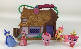 Disney Sleeping Beauty Animators Collection Littles Playset Aurora Cottage Lot - £20.04 GBP