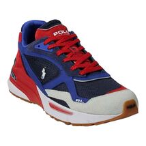 POLO RALPH LAUREN Men's Trackster 275 Sneaker Men’s 13D Navy Blue/Red/White - $87.20
