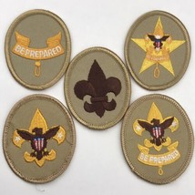 BSA Patch Lot Of 5 Oval Unused Patches Boy Scouts Of America Insignia - £7.94 GBP