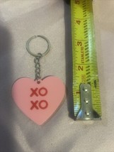 Pink Valentine&#39;s Day Candy “xoxo” Keychain Gift. - $8.79