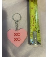 Pink Valentine&#39;s Day Candy “xoxo” Keychain Gift. - £6.70 GBP