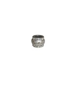 Brighton GRANDMOTHER Silvertone Crystal Add ABC Slide Spacer Charm J9 - $127.03 MXN