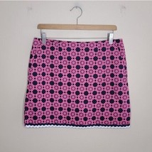 Golftini | Hot Pink &amp; Navy Wheels Up Skort with Ric Rac Trim, womens size 4 - £38.22 GBP