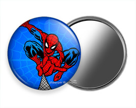 Amazing Spiderman Shooting Web Superhero Purse Makeup Handheld Mirror Gift Idea - £11.07 GBP+