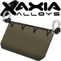 Axia Alloys Black Anodized Translucent Tinted Sun Visor For Sand Rail, D... - £133.36 GBP