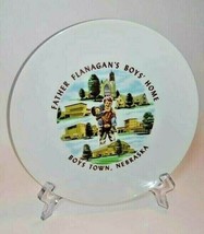 Vintage Father Flanagans Boys Home Boys Town Nebraska Souvenir Plate 9 in. - £15.44 GBP