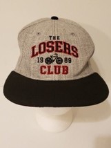 The Losers Club 1989 Hat Cap ( IT Movie) Black Gray SnapBack Pennywise - £19.14 GBP