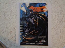 Batman The Dark Knight, Volume 2 Cycle of Violence, By Hurwitz 2014 TPB.... - $10.51