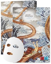 Art Fit Moisture Calming Mask Sheet Korean Ceramide Hydrating Soothing 5 Pack - £15.52 GBP