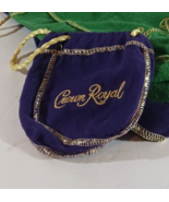 MINI CROWN ROYAL BAG 50ml PURPLE Shooter Tiny Small Size 4&quot; Quilt Craft ... - $3.32