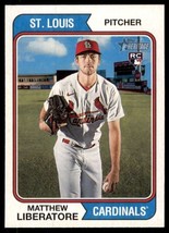 2023 Topps Heritage #365 Matthew Liberatore NM Near Mint RC Rookie Card ... - $1.67
