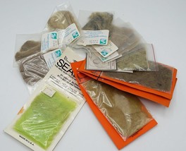 Lot of 12 Fly Tying Dubbing Material etc - £45.37 GBP