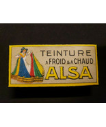 Vintage Original Fabric Dye Alsa Lace Curtain Dye Empty Dye Box Belgium ... - £7.98 GBP