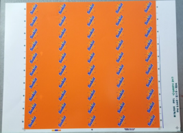 Sunkist Label Proof Preproduction Advertising Art Orange Soda Splash 2006 - £14.63 GBP