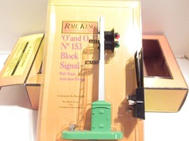 MTH TRAINS - 1034 - #153 OPERATING BLOCK SIGNAL ACCESSORY - LN- BOXED- SH - $36.27
