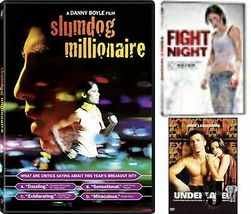 Drama DVD Bundle: Fight Night, Undefeated, Slumdog Millionaire - £15.62 GBP