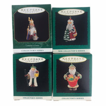 Hallmark Ornaments Centuries Of Santa 1994-1997 Holiday Christmas Lot Of 4 - £18.13 GBP