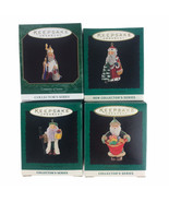 Hallmark Ornaments Centuries Of Santa 1994-1997 Holiday Christmas Lot Of 4 - £18.26 GBP