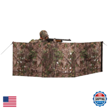Ameristep 4-Spur Ground Blind 3D Leafy Camo Ultra-Compact Easy Setup Hun... - $46.48