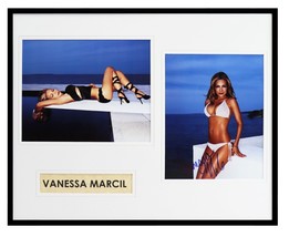 Vanessa Marcil Signed Framed 16x20 Bikini Heels Photo Display AW Las Vegas - £96.11 GBP