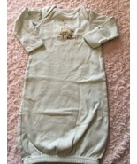 First Moments Unisex Green Giraffe Long Sleeve Nightgown 0-3 Months - $7.39 CAD