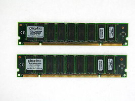KTMP6602048 Kingston 2GB Kit 2 X 1GB PC66 66MHz Ecc Unbuffered CL2 208PIN Dimm - $134.09